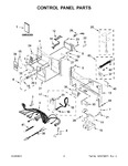 Diagram for 02 - Control Panel Parts