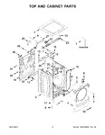 Diagram for 02 - Top And Cabinet Parts