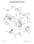 Diagram for 06 - Tub And Basket Parts