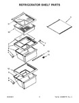 Diagram for 04 - Refrigerator Shelf Parts