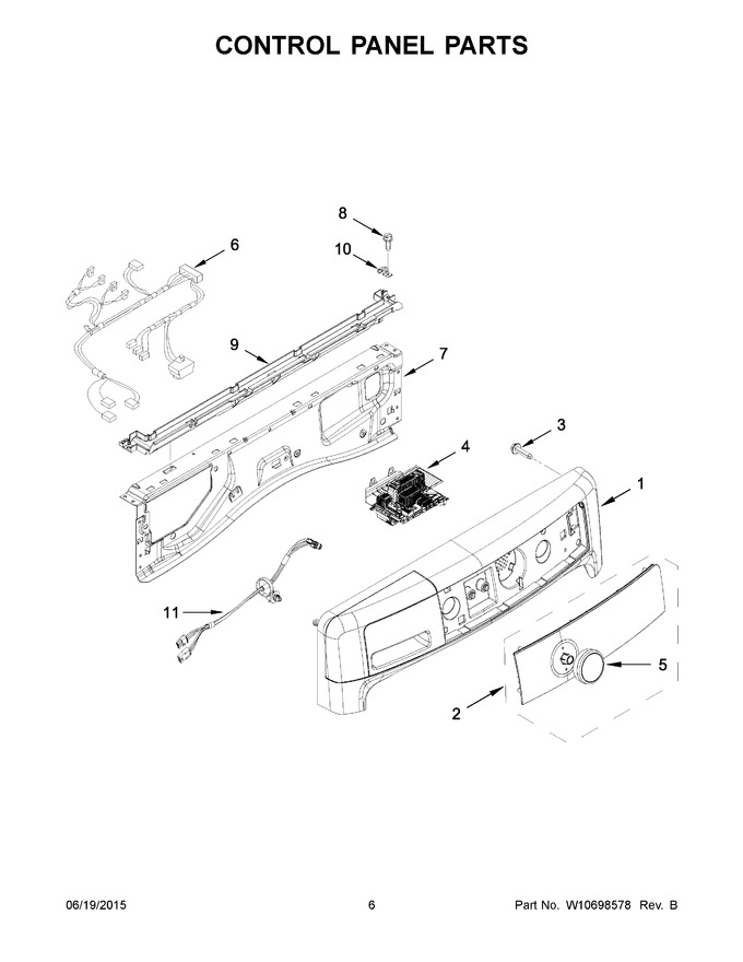 Diagram for MHW7100DW0