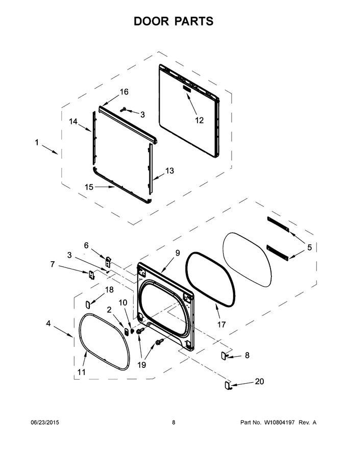 Diagram for YMEDB855DC1