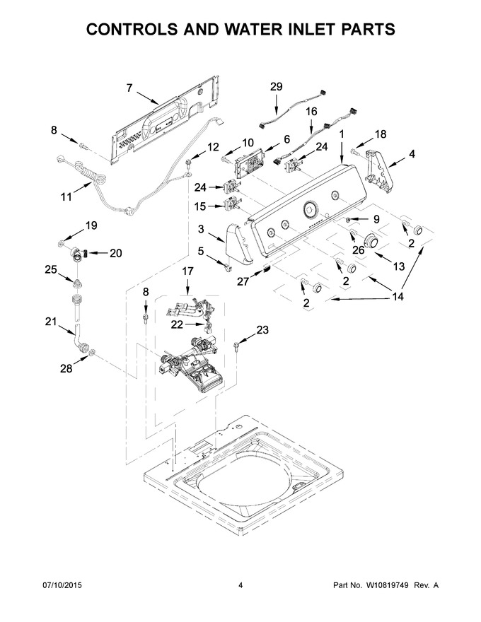Diagram for 4KMVWC230EW0