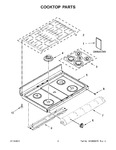 Diagram for 02 - Cooktop Parts