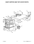 Diagram for 07 - Soap Hopper And Top Cover Parts