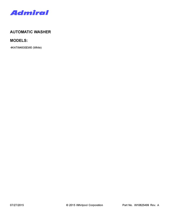 Diagram for 4KATW4830EW0
