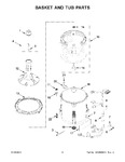 Diagram for 04 - Basket And Tub Parts