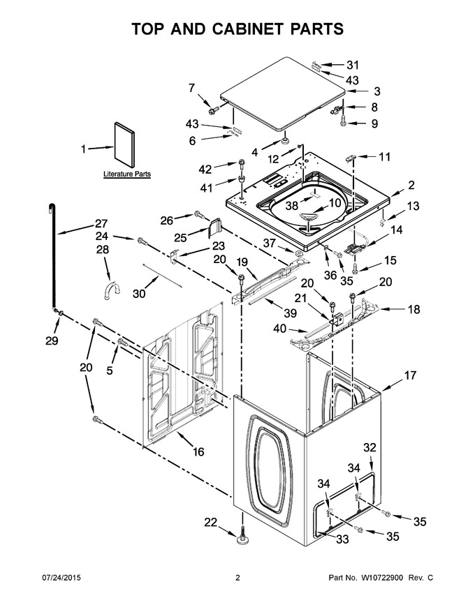 Diagram for MVW18PDBGW0