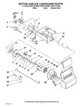 Diagram for 05 - Motor And Ice Container Parts