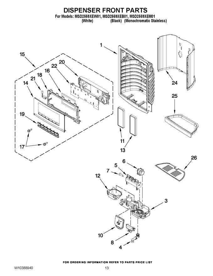 Diagram for MSD2559XEB01