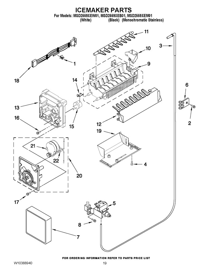 Diagram for MSD2559XEB01