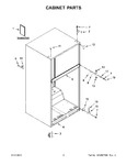 Diagram for 02 - Cabinet Parts