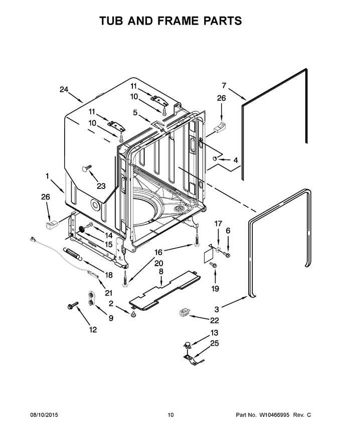 Diagram for JDB8200AWP0