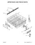 Diagram for 10 - Upper Rack And Track Parts