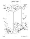 Diagram for 02 - Cabinet Parts
