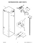 Diagram for 04 - Refrigerator Liner Parts
