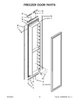 Diagram for 10 - Freezer Door Parts