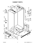 Diagram for 02 - Cabinet Parts