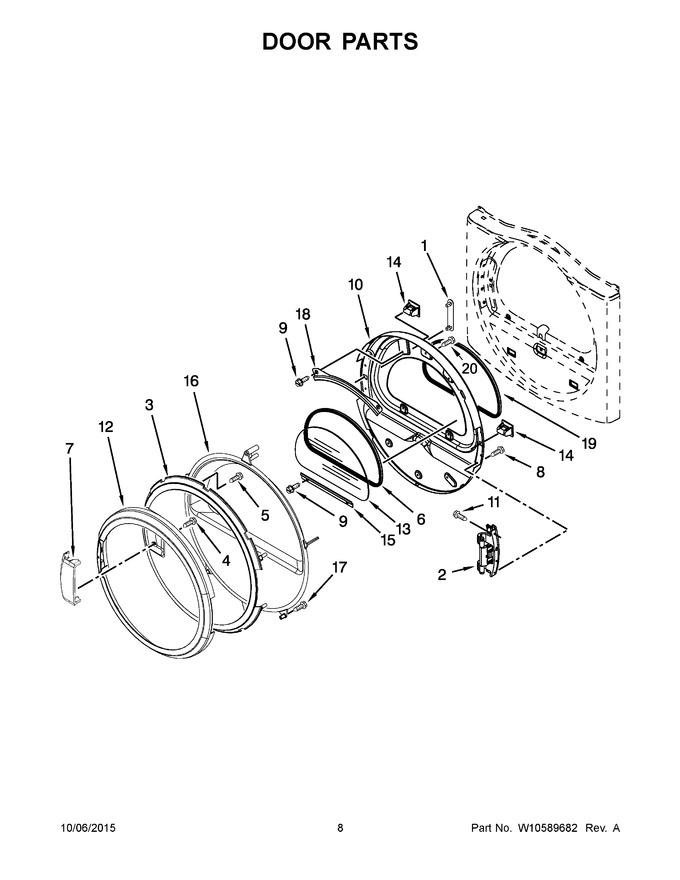 Diagram for MDE28PRCZW0