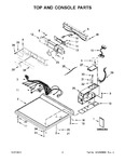 Diagram for 02 - Top And Console Parts