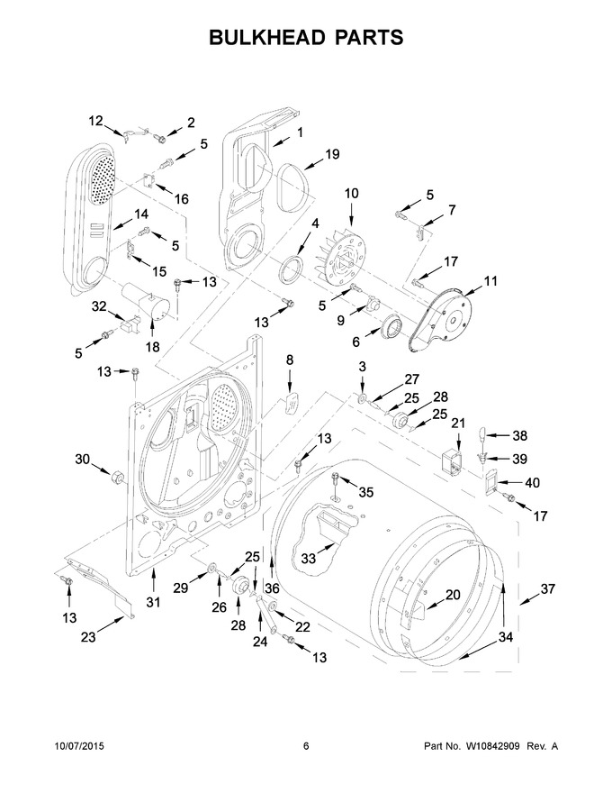 Diagram for MGDX655DW1