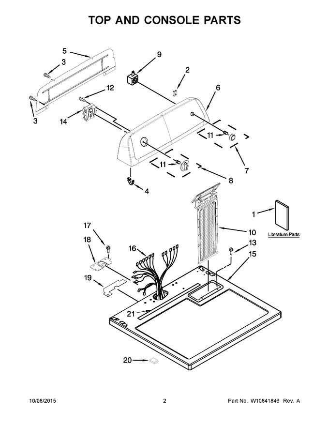Diagram for NED4655EW1