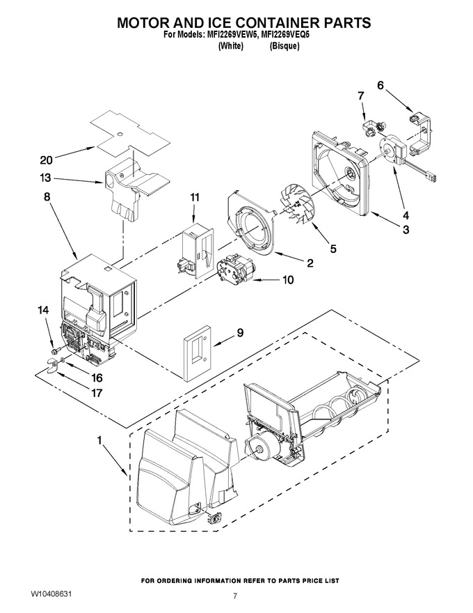 Diagram for MFI2269VEW5