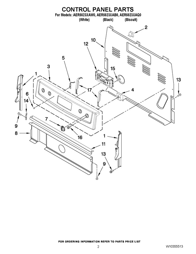 Diagram for AER5523XAB0