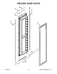 Diagram for 10 - Freezer Door Parts