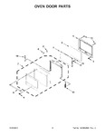 Diagram for 03 - Oven Door Parts