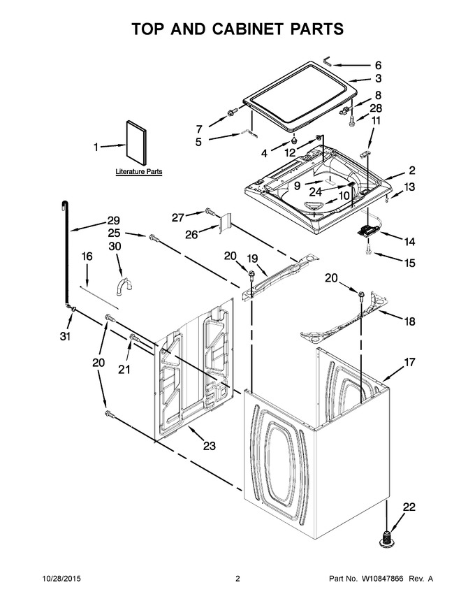 Diagram for 7MMVWX521BW1