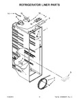 Diagram for 03 - Refrigerator Liner Parts