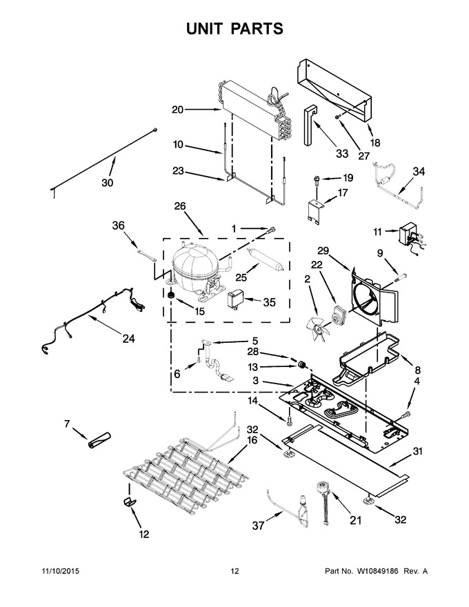 Diagram for MFX2876DRH02