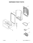 Diagram for 09 - Dispenser Front Parts