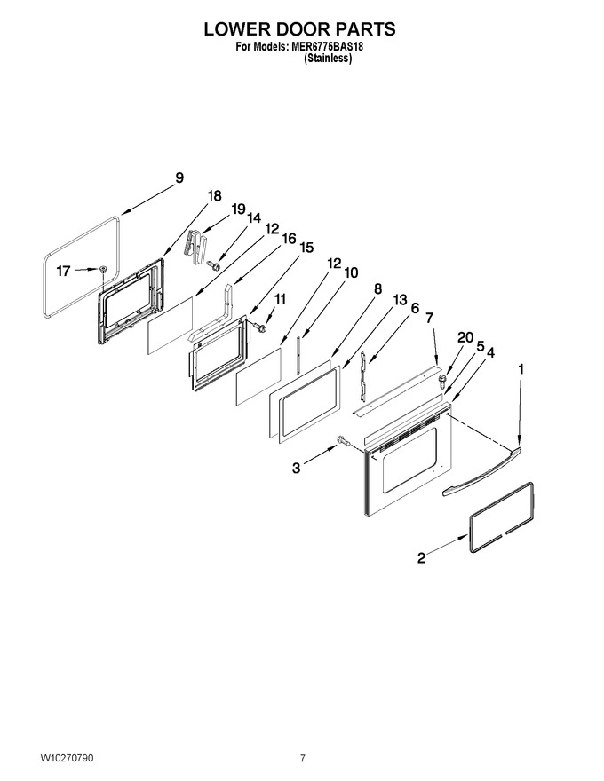 Diagram for MER6775BAS18