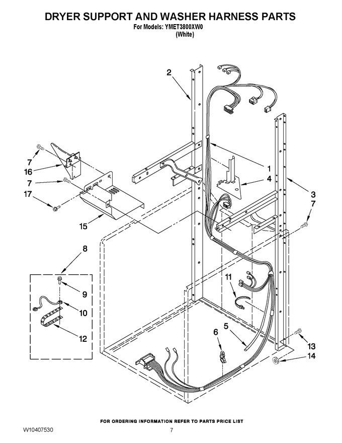 Diagram for YMET3800XW0