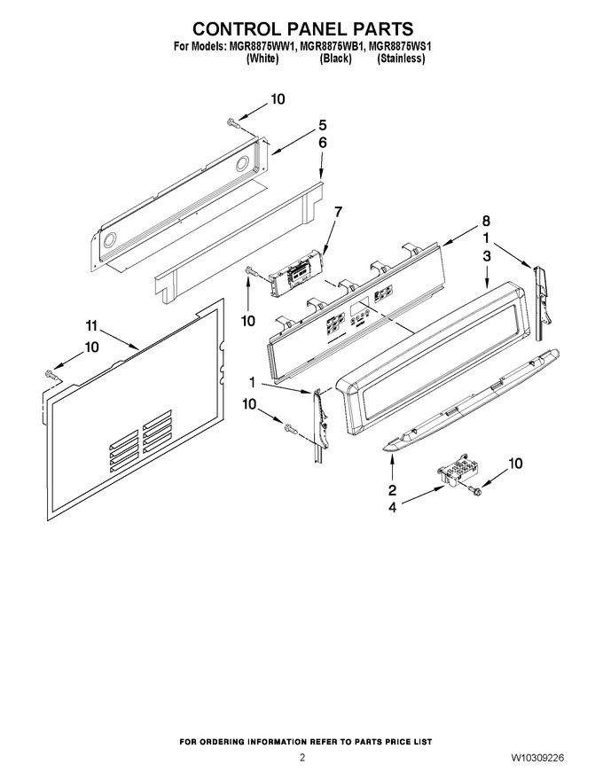 Diagram for MGR8875WS1
