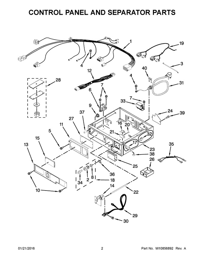 Diagram for MLG26PDBWW1