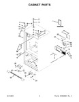 Diagram for 02 - Cabinet Parts