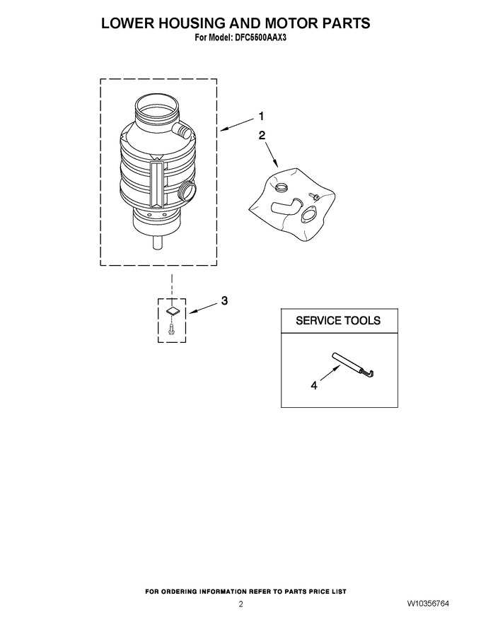 Diagram for DFC5500AAX3