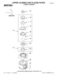 Diagram for 01 - Upper Housing And Flange Parts