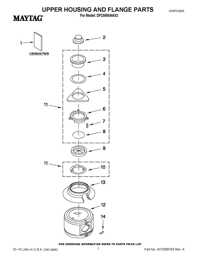 Diagram for DFC5500AAX3