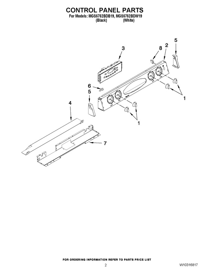 Diagram for MGS5752BDW19