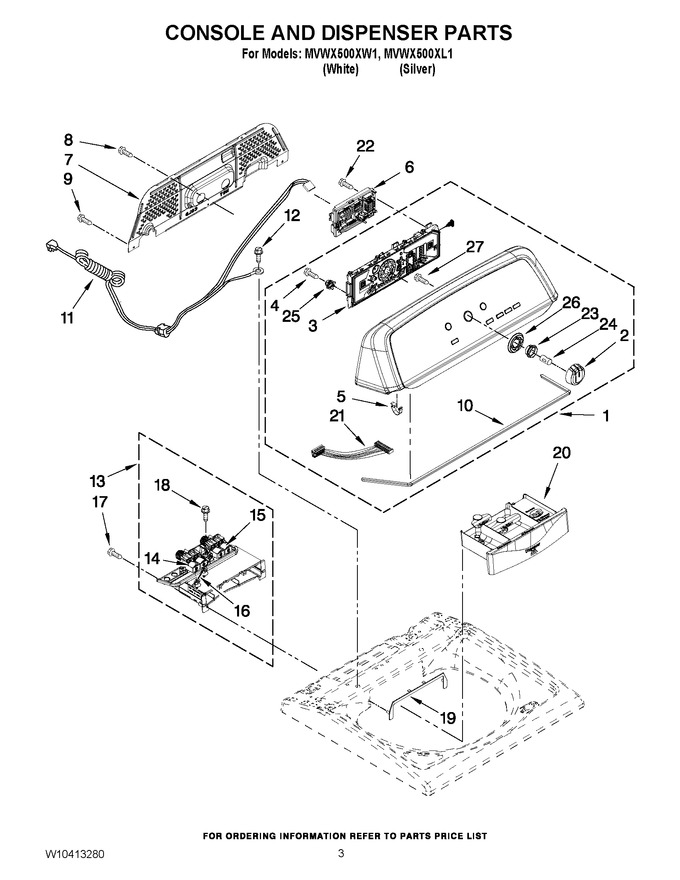Diagram for MVWX500XL1