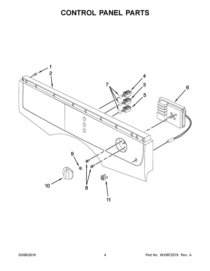 Diagram for MED7500YW2