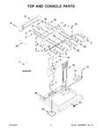 Diagram for 02 - Top And Console Parts