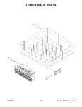 Diagram for 10 - Lower Rack Parts