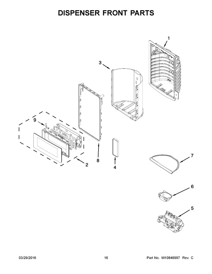 Diagram for MFX2876DRE01