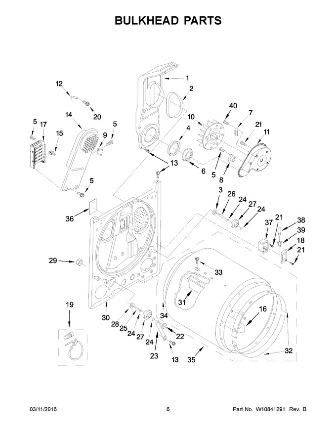 Diagram for MEDC215EW1
