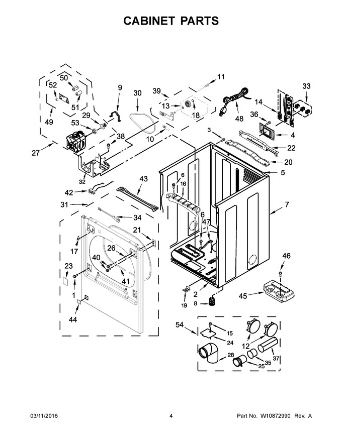 Diagram for MGDB855DW3